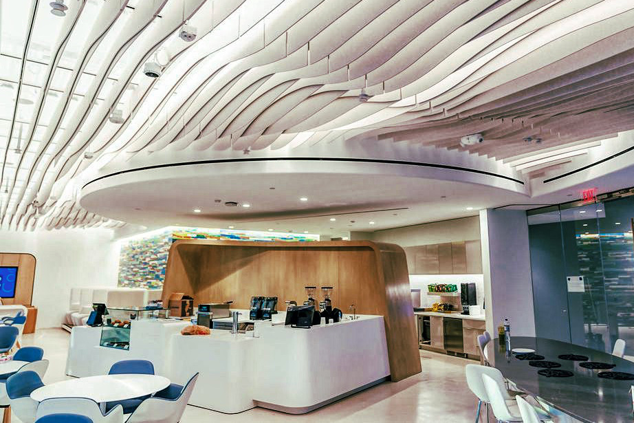 Completed commercial interior build-out