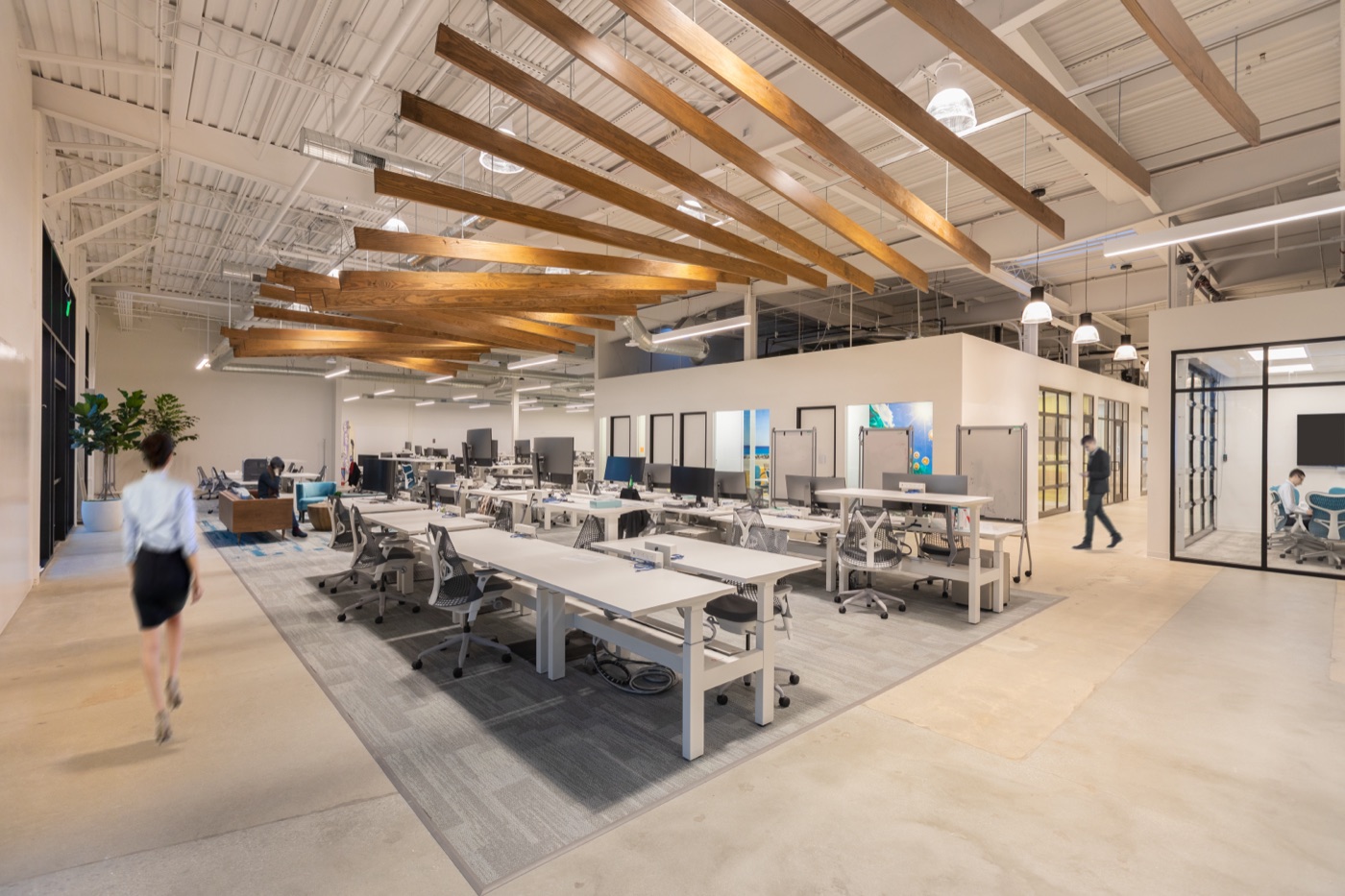 Open office space delivered under Patrick Willette's leadership